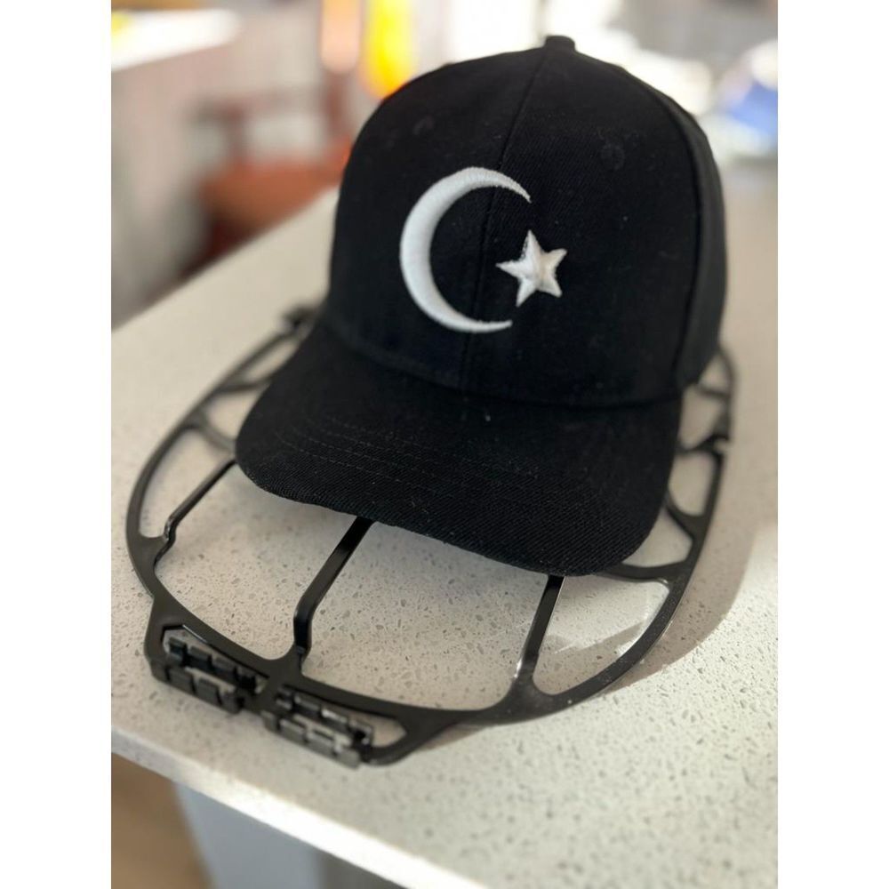 New Islam Hat Crescent Moon Hat Polyester Dad Mom Hat Baseball Cap Muslim